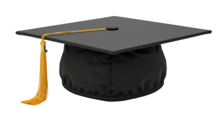 Isolated Graduation Cap