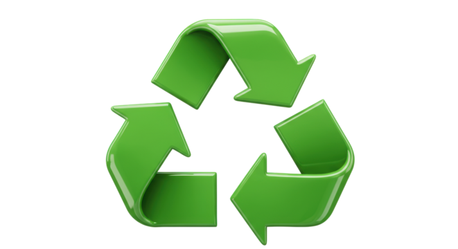 Isolated Recycle Symbol