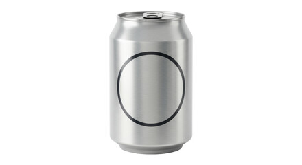 Isolated Aluminium Can