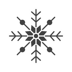 Snowflake icon vector image. Suitable for mobile apps, web apps and print media.