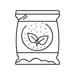 fertilizer icon, fertilizer vector illustration-simple illustration of fertilizer, perfect for fertilizer logos and icons