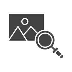 Find Picture icon vector image. Suitable for mobile apps, web apps and print media.