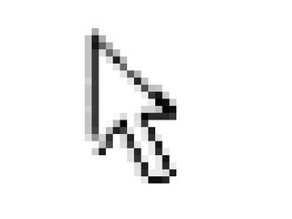mouse cursor pixelated 