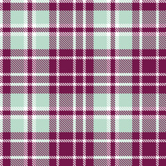 Highland white Tartan patterns fabric texture. Elegant Vibrant velvet Seamless Tartan