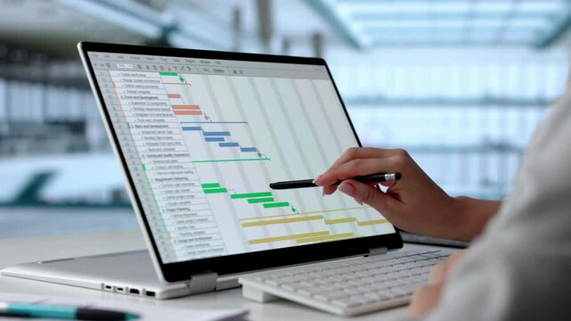 Project Management Software And Business Plan Schedule