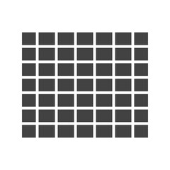 Grid Lines icon vector image. Suitable for mobile apps, web apps and print media.