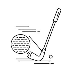 golf club icon, golf club vector illustration-simple illustration of golf club, perfect for golf club logos and icons