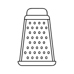 grater icon, grater vector illustration-simple illustration of grater, perfect for grater logos and icons
