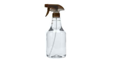 Isolated Spray Bottle with Water