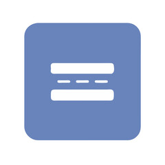 Flat Keyboard Icon Vector for Tech, Office, and UI Design Projects