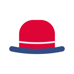 Fototapeta premium Hat I icon vector image. Suitable for mobile apps, web apps and print media.