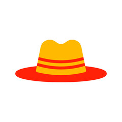 Hat II icon vector image. Suitable for mobile apps, web apps and print media.