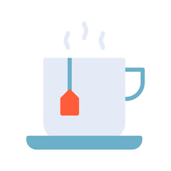 Tea Cup icon vector image. Suitable for mobile apps, web apps and print media.