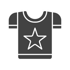 Shirt icon vector image. Suitable for mobile apps, web apps and print media.