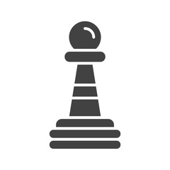 Pawn icon vector image. Suitable for mobile apps, web apps and print media.
