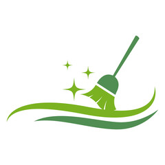 Cleaning service logo design