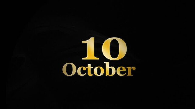 Celebrate 10th October Animation Video