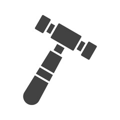 Hammer I icon vector image. Suitable for mobile apps, web apps and print media.