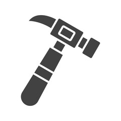Hammer II icon vector image. Suitable for mobile apps, web apps and print media.
