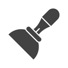 Putty Knife icon vector image. Suitable for mobile apps, web apps and print media.