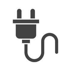 Wire and Plug icon vector image. Suitable for mobile apps, web apps and print media.