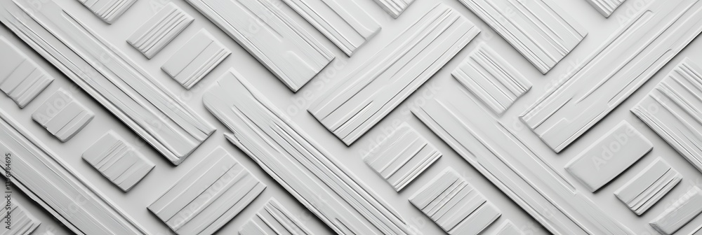Aufkleber a textured surface featuring a modern design with various geometric patterns in shades of gray.