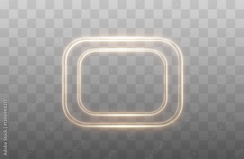 Poster glowing abstract gold swirl png. sparkling vector light trail with shimmer, twinkle, particles, and 