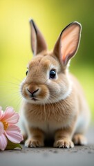Fototapeta premium rabbit in the grass