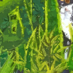 Various Flowers Cat Dog Lotus Leaf Rose Peony Cat Dog Chrysanthemum Butterfly Beautiful