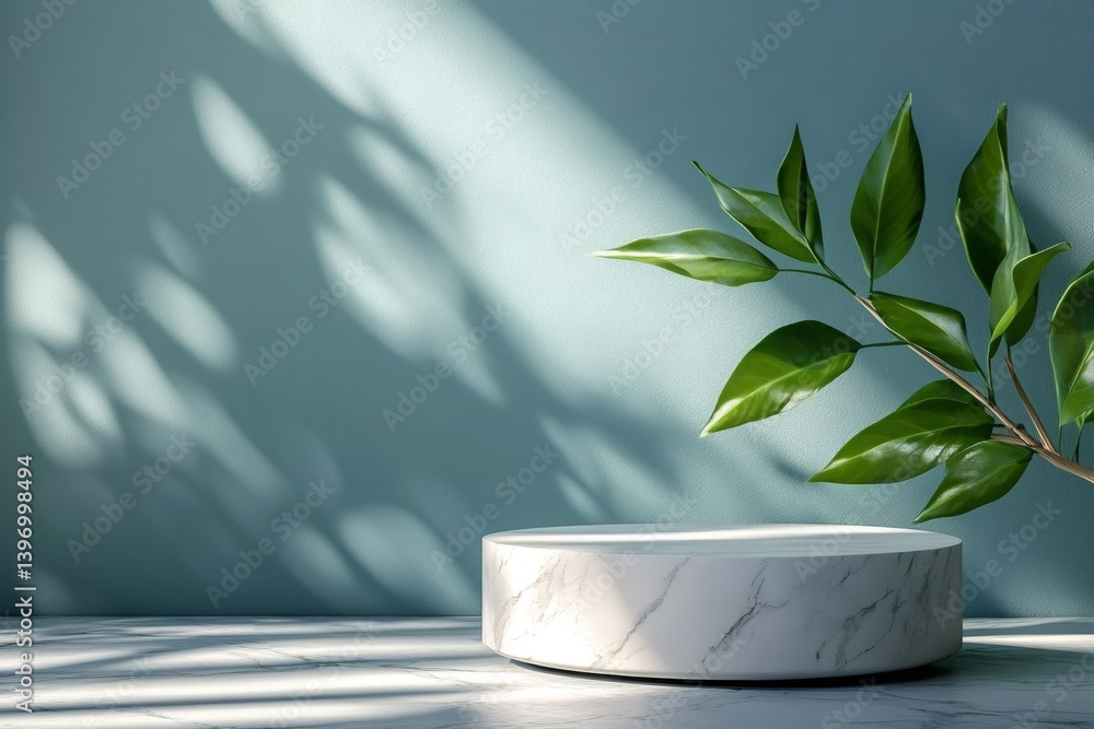 Aufkleber minimal background for branding and packaging presentation