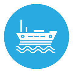 Obraz premium Boat Icon