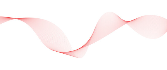 Abstract Red Line Wave Background.Elegant red abstract line wave background with smooth flow and modern style for digital and corporate use.