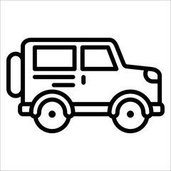 Car Simple Vector Icon Collection
