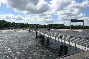 Seebruecke am Ostseebad Koserow auf Usedom