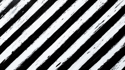 Abstract black and white stripes with sharp contrast create bold visual statements with timeless style