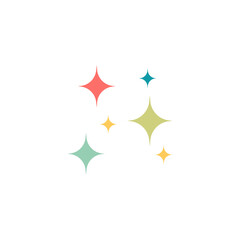 World autism awareness day with stars decoration