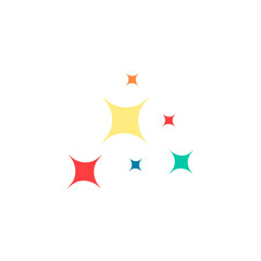 World autism awareness day with stars decoration