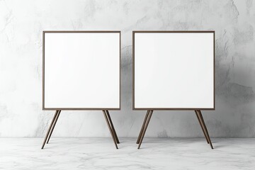 Flawless Visual of Tripod Banner Stand Mockup Design