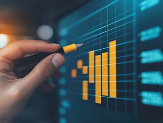 Business analyst creating a financial roadmap with budget planning