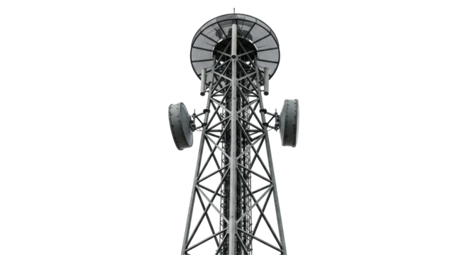 Isolated Telecommunication Tower