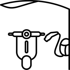 electric motorcycle charger station