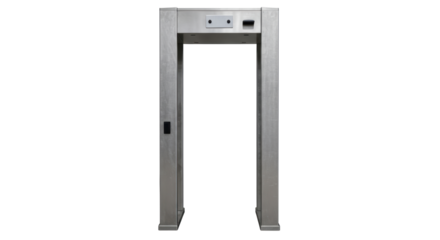 Isolated Metal Detector Security Gate