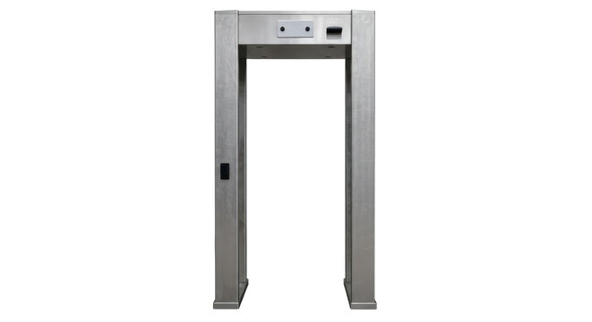 Isolated Metal Detector Security Gate