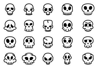 Cartoon Witch Cauldron Element Set