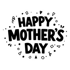 Happy Mother's Day graphic design
