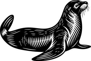 educational materials, environmental campaigns, and marine conservation projects. This scalable vector art is ideal for use in websites, posters, infographics, and print designs related to marine life