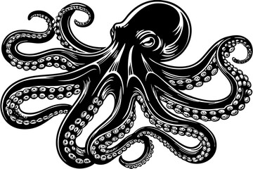 High-quality vector illustration featuring a variety of marine animals, including fish, whales, dolphins, sea turtles, and jellyfish. Perfect for ocean-themed designs,