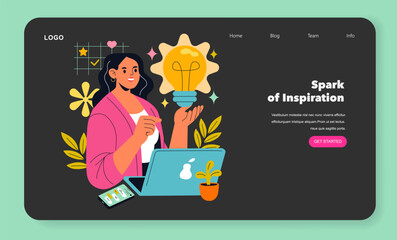 Fototapeta premium Workflow. Flat Vector Illustration