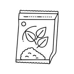 seed packet icon, seed packet vector illustration-simple illustration of seed packet, perfect for seed packet logos and icons