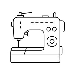 sewing machine icon, sewing machine vector illustration-simple illustration of sewing machine, perfect for sewing machine logos and icons